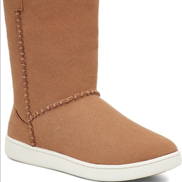 UGG Mika Faux Shearling Cuff Sneaker (Women). Size 7. - Picture 2 of 4